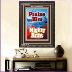 PRAISE HIM   Bible Verse Frame for Home Online   (GWFAVOUR7259)   