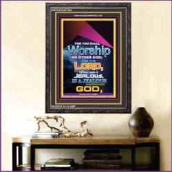 WORSHIP   Religious Art Frame   (GWFAVOUR7346)   "33x45"