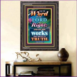 WORD OF THE LORD   Contemporary Christian poster   (GWFAVOUR7370)   "33x45"