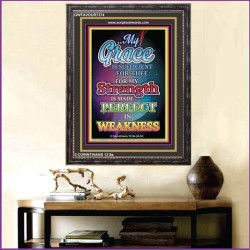 MY GRACE IS SUFFICIENT   Picture Frame   (GWFAVOUR7374)   