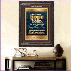 UNFAILING LOVE   Bible Scriptures on Love frame   (GWFAVOUR7630)   "33x45"