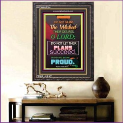 PRIDE   Acrylic Glass Frame Scripture Art   (GWFAVOUR7641)   