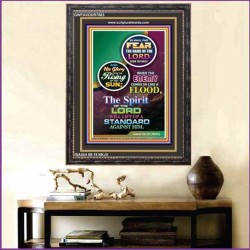 THE SPIRIT OF THE LORD   Contemporary Christian Paintings Frame   (GWFAVOUR7883)   