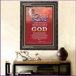 LOVE OF CHRIST   Bible Verse Art Prints   (GWFAVOUR795)   