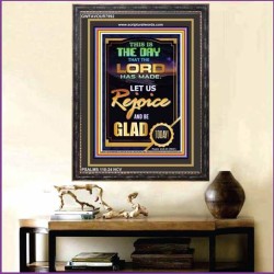 REJOICE AND BE GLAD   Framed Lobby Wall Decoration   (GWFAVOUR7992)   