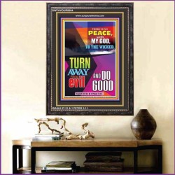 PEACE SAITH MY GOD   Encouraging Bible Verses Frame   (GWFAVOUR8084)   