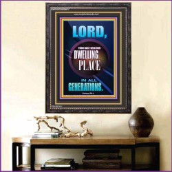 OUR DWELLING PLACE   Religious Art Frame   (GWFAVOUR8617)   