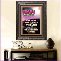 THE WAY TRUTH AND THE LIFE   Scripture Art Prints   (GWFAVOUR8756)   
