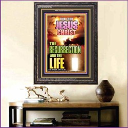 THE RESURRECTION AND THE LIFE   Christian Wall Dcor   (GWFAVOUR8766)   
