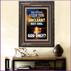 UNCLEAN   Scriptures Wall Art   (GWFAVOUR9144)   "33x45"