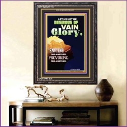 VAIN GLORY   Bible Verses Wall Art Acrylic Glass Frame   (GWFAVOUR9196)   "33x45"