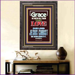 LOVE THE LORD   Contemporary Christian Wall Art   (GWFAVOUR9216C)   