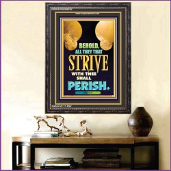 ALL THEY THAT STRIVE WITH YOU   Contemporary Christian Poster   (GWFAVOUR9252)   