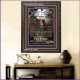 NAMES OF HOLY SPIRIT WITH BIBLE VERSES  Wooden Frame   (GWFAVOURHOLYSPIRITPORTRAIT)   