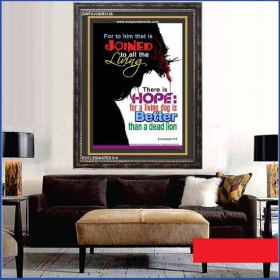 THERE IS HOPE   Framed Picture   (GWFAVOUR3126)   