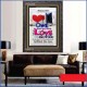 OWE NO MAN ANY THING   contemporary Christian Art Frame   (GWFAVOUR3285)   