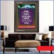 WITH ALL THY HEART   Scriptural Portrait Acrylic Glass Frame   (GWFAVOUR3306B)   