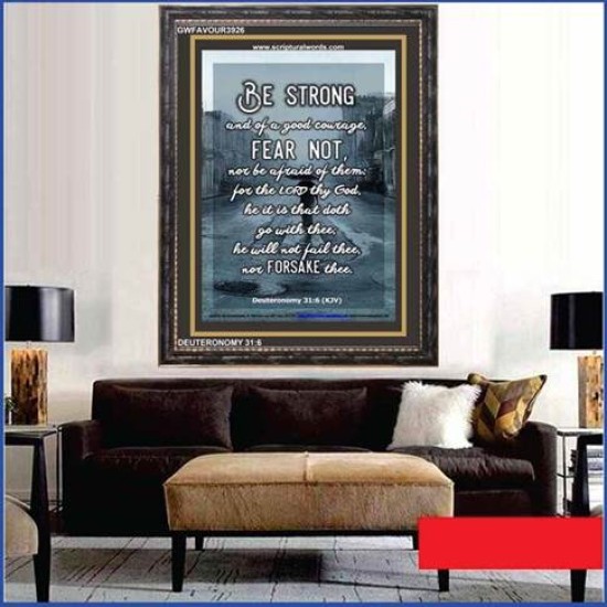 NOR BE AFRAID OF THEM   Bible Verses Wall Art   (GWFAVOUR3926)   