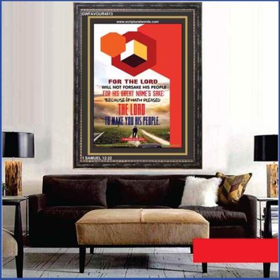 MAKE YOU HIS PEOPLE   Bible Verses Framed Art Prints   (GWFAVOUR4813)   