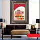 PURSUE OVERTAKE AND RECOVER ALL   Christian Artwork Acrylic Glass Frame   (GWFAVOUR4912)   