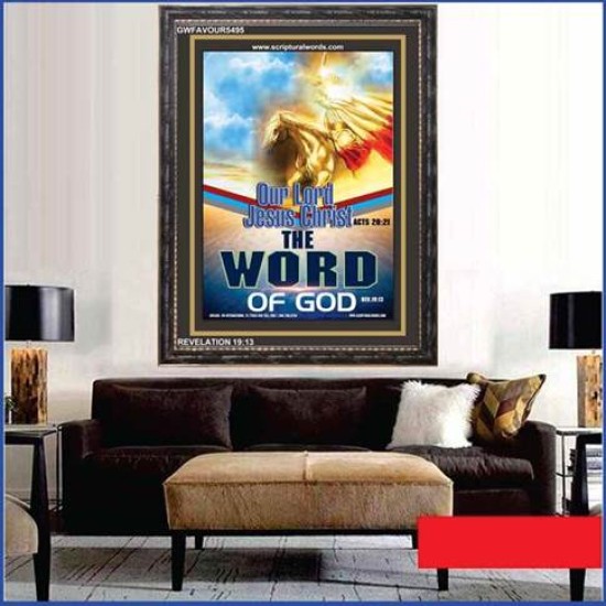 THE WORD OF GOD   Bible Verse Art Prints   (GWFAVOUR5495)   