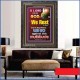 O LORD OUR GOD   Acrylic Frame Picture   (GWFAVOUR7373)   