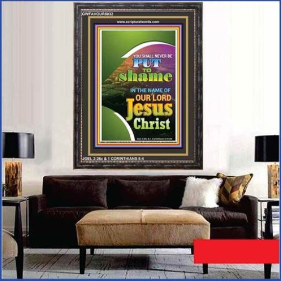 OUR LORD JESUS CHRIST   Bible Verse Picture Frame Gift   (GWFAVOUR8032)   