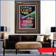 LOVE THE LORD THY GOD   Inspirational Wall Art Poster   (GWFAVOUR8660)   