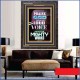 PRAIS GOD WITH A LOUD VOICE   Scripture Art Acrylic Glass Frame   (GWFAVOUR9233)   