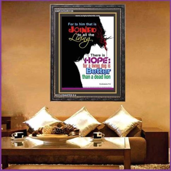 THERE IS HOPE   Framed Picture   (GWFAVOUR3126)   
