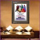 OVERCOME EVIL WITH GOOD   Christian Artwork Frame   (GWFAVOUR3296)   