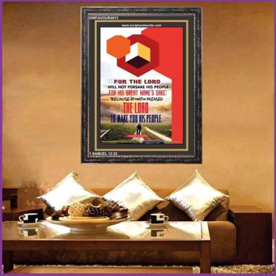 MAKE YOU HIS PEOPLE   Bible Verses Framed Art Prints   (GWFAVOUR4813)   