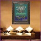 OVERFLOW WITH PROSPERITY   Bible Verses Wall Art Acrylic Glass Frame   (GWFAVOUR6311)   