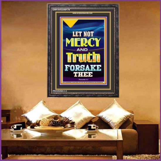 MERCY AND TRUTH   Contemporary Christian Poster   (GWFAVOUR9179)   