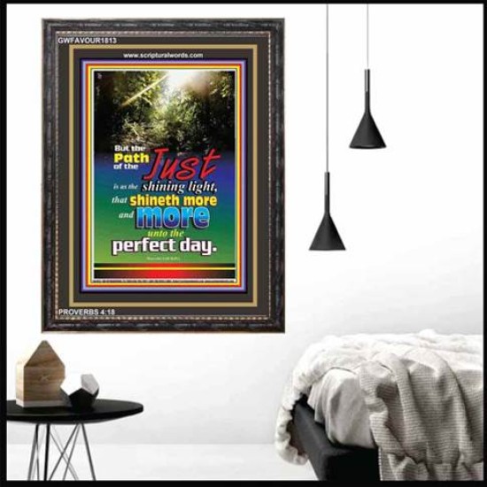 PERFECT DAY   Framed Restroom Wall Decoration   (GWFAVOUR1813)   