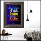 PEACE WITH GOD THROUGH OUR LORD JESUS CHRIST   Large Framed Scripture Wall Art   (GWFAVOUR3187)   