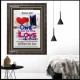 OWE NO MAN ANY THING   contemporary Christian Art Frame   (GWFAVOUR3285)   