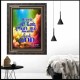 O LORD HEAR ME   Framed Religious Wall Art    (GWFAVOUR3305)   