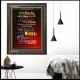 LOVE NOT THE WORLD   Bible Verses Wall Art Acrylic Glass Frame   (GWFAVOUR3322)   