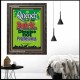 QUENCH NOT THE SPIRIT   Large Framed Scriptural Wall Art   (GWFAVOUR3412)   