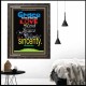 LOVE OUR LORD JESUS CHRIST   Framed Interior Wall Decoration   (GWFAVOUR3654)   