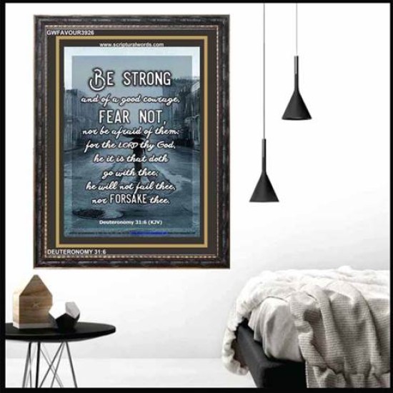 NOR BE AFRAID OF THEM   Bible Verses Wall Art   (GWFAVOUR3926)   