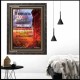 WHO IS LIKE UNTO THEE   Biblical Art Acrylic Glass Frame   (GWFAVOUR4500)   