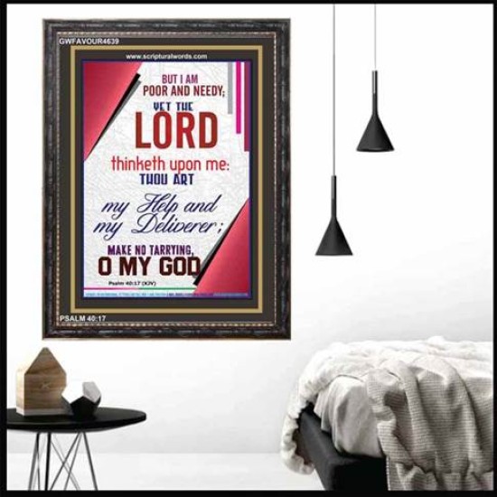 MY HELP AND MY DELIVERER   Christian Paintings   (GWFAVOUR4639)   