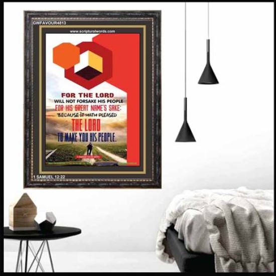 MAKE YOU HIS PEOPLE   Bible Verses Framed Art Prints   (GWFAVOUR4813)   