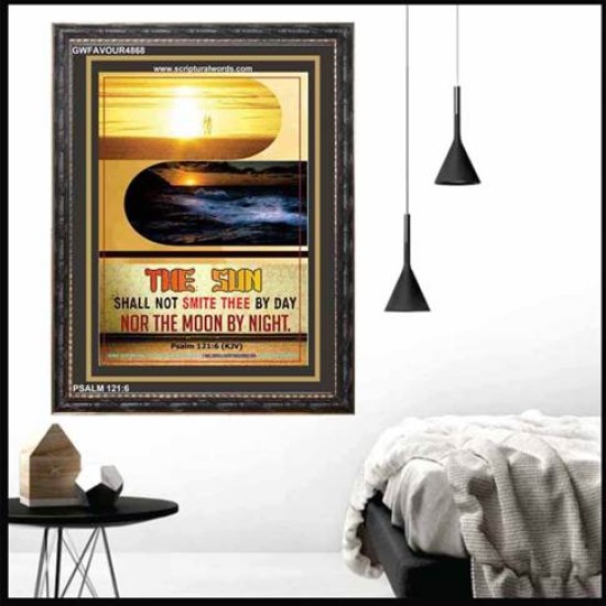 THE SUN SHALL NOT SMITE THEE   Bible Verse Art Prints   (GWFAVOUR4868)   