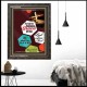 WE SHALL BE SAVED   Inspiration Wall Art Frame   (GWFAVOUR4944)   