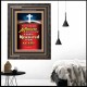 MEASURED TO YOU AGAIN   Inspirational Wall Art Frame   (GWFAVOUR6380b)   