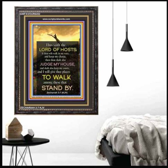 PLACES TO WALK   Frame Scriptures Dcor   (GWFAVOUR6452)   