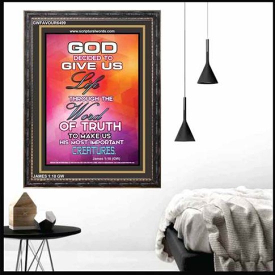 THE WORD OF TRUTH   Religious Art   (GWFAVOUR6499)   